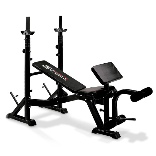Barbell Rack - Adjustable Bench With Professional Barbell Holder Jk6070