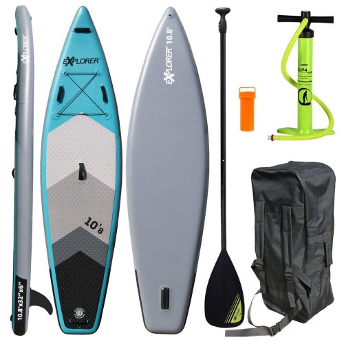 Sup - Sup 10.8 Stand-up-paddle-surfbrett Mit Paddelpumpe Und Tasche