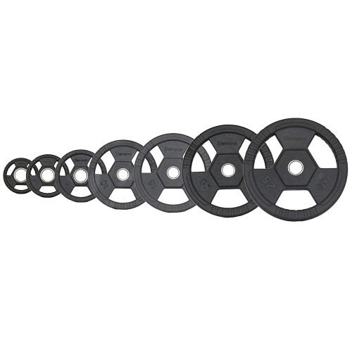 Pesistics - Olympic Rubber Tri-grip Pro Disc