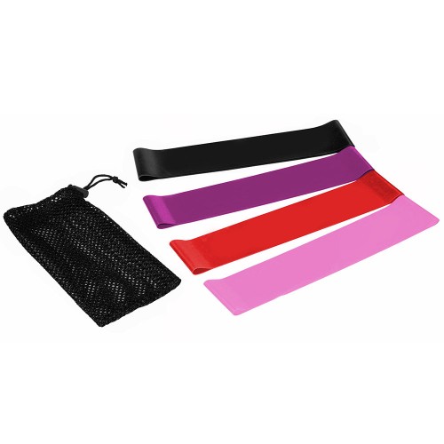 Fitness and Pilates equipment - Set 4 Loop Band
