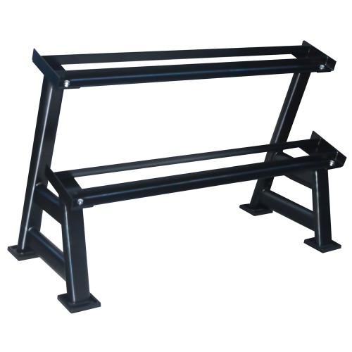 Weights Rack and Dumbbells - Rack Dumbbells 2 Shelves