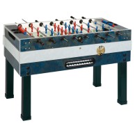 Professional Outdoor Deluxe Foosball Table With Protruding Rods And Coin Acceptor