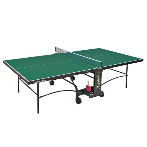 Games - Advance Indoor Ping Pong Table With Wheels For Indoor Use