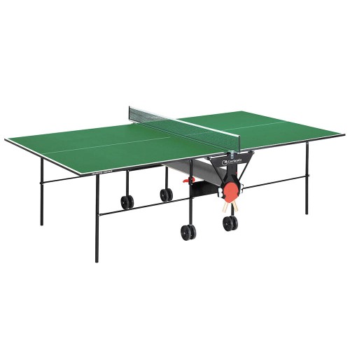 Ping Pong Tables - Indoor Ping Pong Training Table With Wheels For Indoor Use
