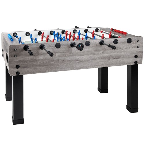 Indoor football table - G-500 Gray Oak Retractable Rods