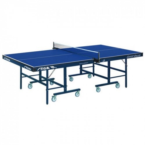 Mesas de Ping Pong - Mesa De Ping Pong Interna Expert Roller Css Fitet Homologada Azul