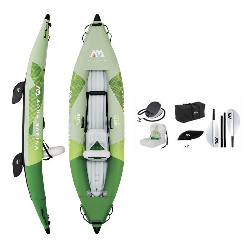 Canoes and Sup - Canoe Inflatable Kayak 1 Person Betta-312