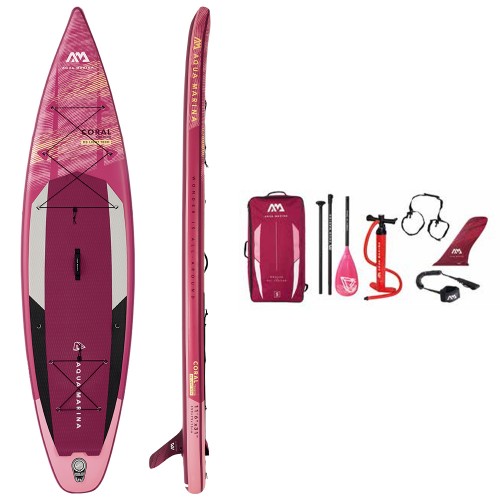Canoes and Sup - Inflatable Sup Board Coral Touring Table