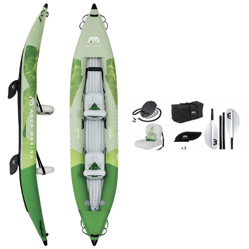 Canoes and Sup - Canoe Inflatable Kayak 2 Places Betta 412