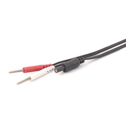 Therapy and Rehabilitation - Replacement Cable For 2-channel Round Plug Electrostimulator