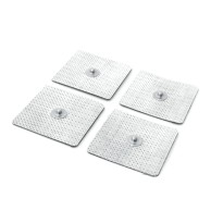 Pack Of 4 Square Clip Electrodes For Electrostimulators