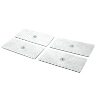 Pack Of 4 Rectangular Clip Electrodes