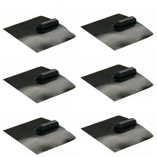 Device Accessories - Kit Of 6 Conductive Silicone Electrodes For Electrostimulators