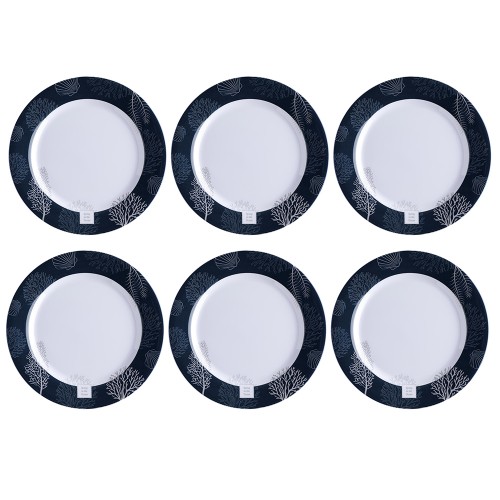 Dishes - Living Set Flat Plates Diameter 25cm