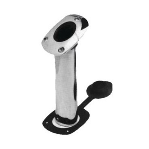 Deck equipment - Stainless Steel Rod Holder Complete With Closing Cap