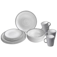 Melamine Dinnerware Set Lunch Box Bellagio 16pcs