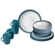 Melamine Dinnerware Set Lunch Box Tuscany 16pcs