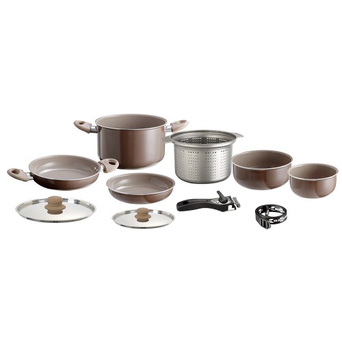 Pots and Pans - Popote Chocolate 9 + 1 Ø 22cm