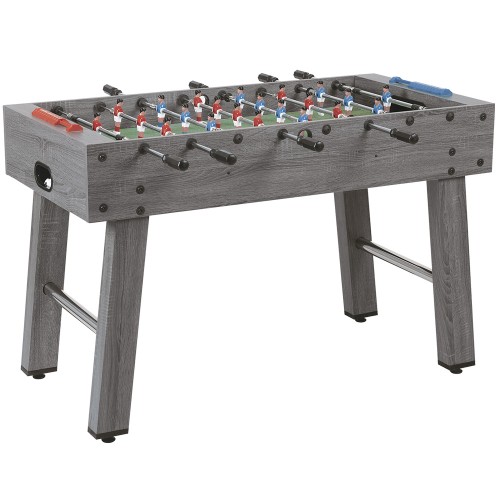 Games - Foosball Table Foosball Table F-2 Gray Oak With Retractable Rods