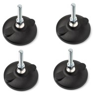 4-piece Reinforced Adjustable Foot Kit For Table Football
