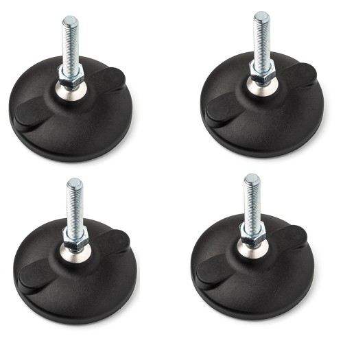 Table Football - 4-piece Reinforced Adjustable Foot Kit For Table Football