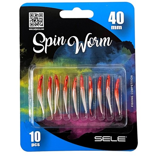 Fishing - Spin Worm Silicone Bait