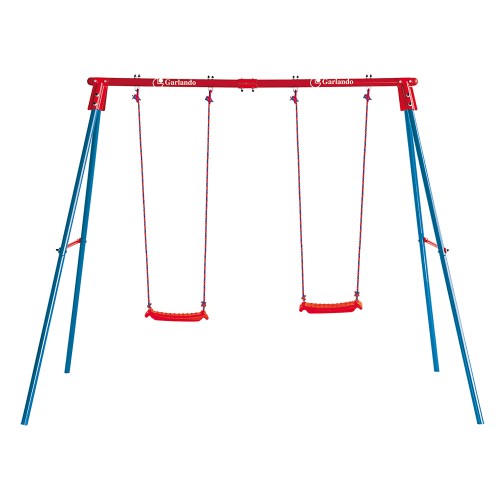 Outdoor games - Candy 2 Double Swing With Two Tablet Seats