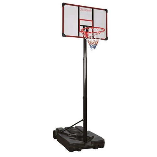 Basket - Canestro Da Basket Houston Con Colonna E Base Zavorrabile H 225-305cm