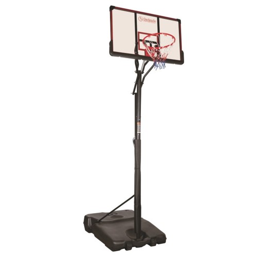 Basketball - Basketballkorb Orlando Mit Säule Und Beschwertem Sockel H 225-305cm