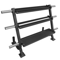 Multi Rack For Plates, Barbells, Dumbbells And Kettlebells 148x56x96cm