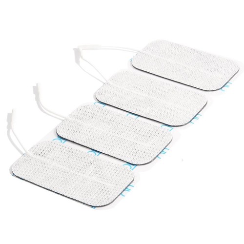 Electrostimulators Accessories - Pack Of 4 Pcs Myotrode Platinum Electrodes 50x90mm