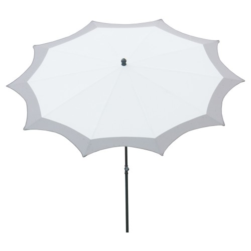Umbrellas and Sails - Star Garden Umbrella In Dralon Ø250cm Central Pole 27/30mm