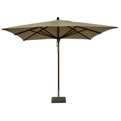 Umbrellas and Sails - Tombers Garden Umbrella In Polyma 300x400cm Central Pole 48mm