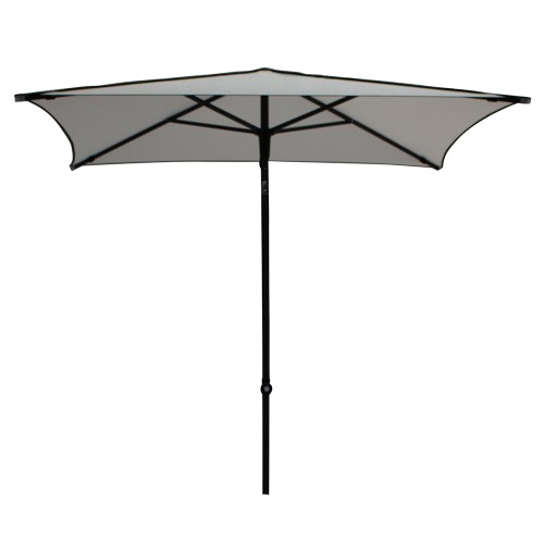 Outdoor umbrellas - Border Garden Umbrella In Dralon 200x200cm Central Pole 38/35mm