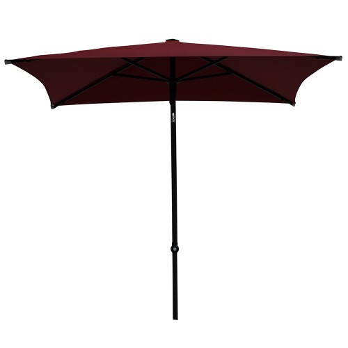 Outdoor umbrellas - Trendy Garden Umbrella In Texma 200x200cm Central Pole 38/35mm