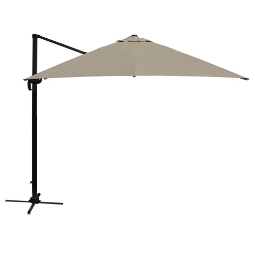 Home Garden - Antibes Garden Umbrella In Polyma 300x300cm Side Pole 54/86mm