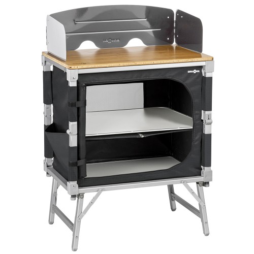 Camping furniture - Azabache Cube Folding Kitchen Cabinet