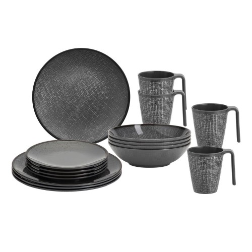 Tableware set - Melamine Dinnerware Set Lunch Box Cottery 16pcs