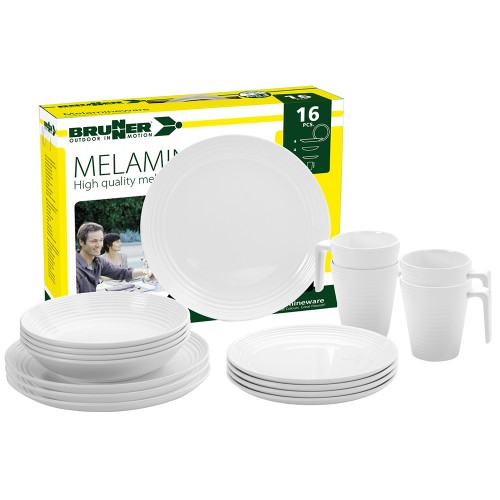 Kitchen items - Melamine Tableware Set Spherica Set 16pcs