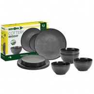 Midday Cottery Melamine Dinnerware Set 12 Pieces