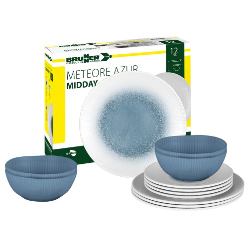 Tableware set - Midday Meteore Melamine Tableware Set 12pcs