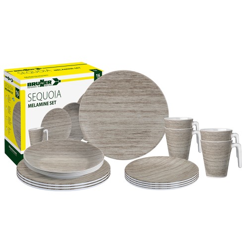 Camping - Midday Sequoia Melamine Tableware Set 12pcs