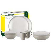 Melamine Tableware Set Tête-à-tête Amadè 8pcs