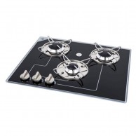 Hob In Tempered Glass 3 Burners 410x504 Mm