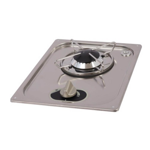 Nautical - 1 Burner Polished Stainless Steel Built-in Hob