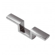 Rectangular Cleat In Polished Stainless Steel