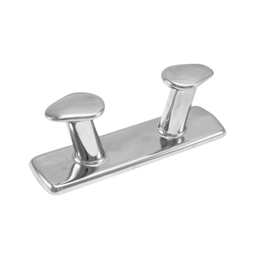 Nautical hardware - Cleat Mushroom Spread Out In Chromed Brass