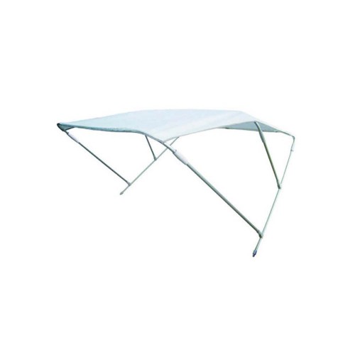 Awnings and roll-bars - Canopy Aluminum 3 Arches Height 110cm White
