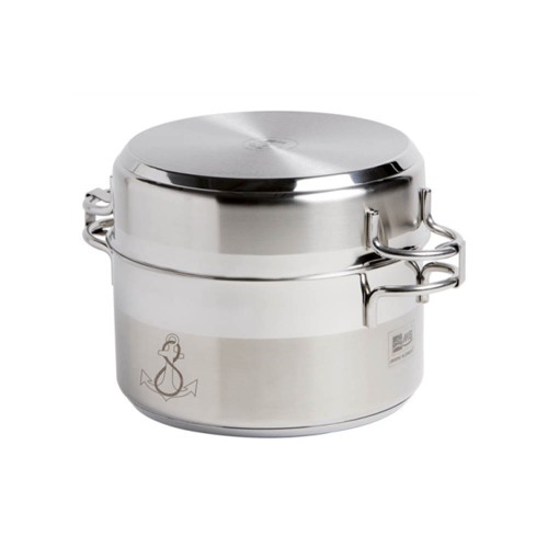 Camping - Stainless Steel Pots Set 7 Pcs