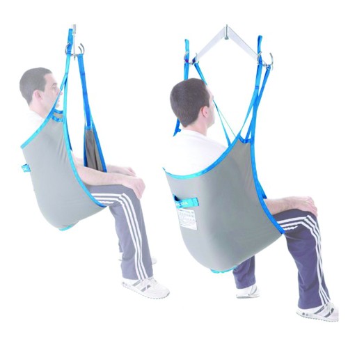 Slings for patient lifters - Universal Canvas Harness Without Headrest For Patient Lifts/standers